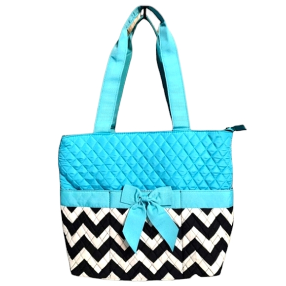 N. Gil Handbags - Chevron Stripe Diaper Bag